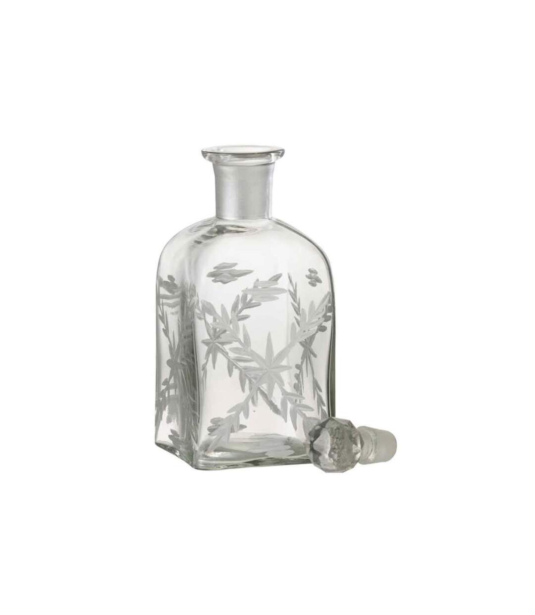 Carafe Carrée en Verre Chloé 23cm Transparent-2