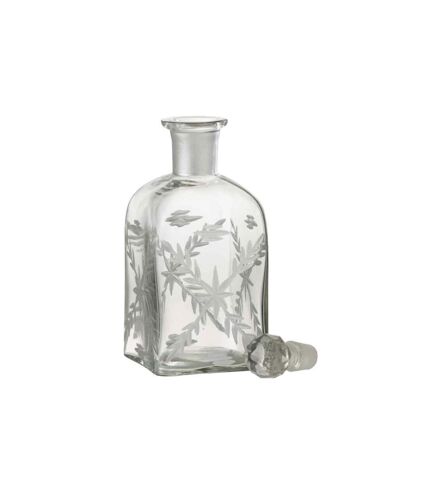 Carafe Carrée en Verre Chloé 23cm Transparent