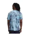 Mens Launch Elite Tie Dye T-shirt Blue Under Armour-2