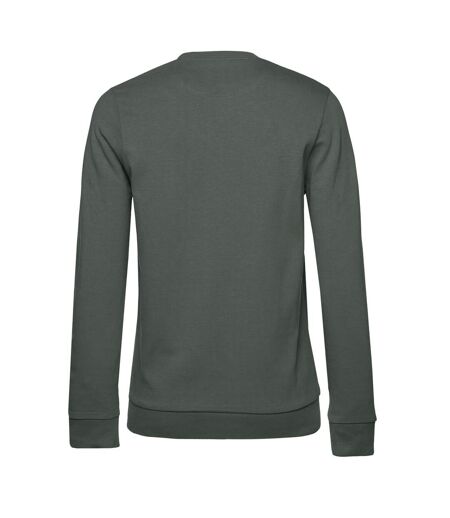 Sweat Femme Gris Kaki B&C