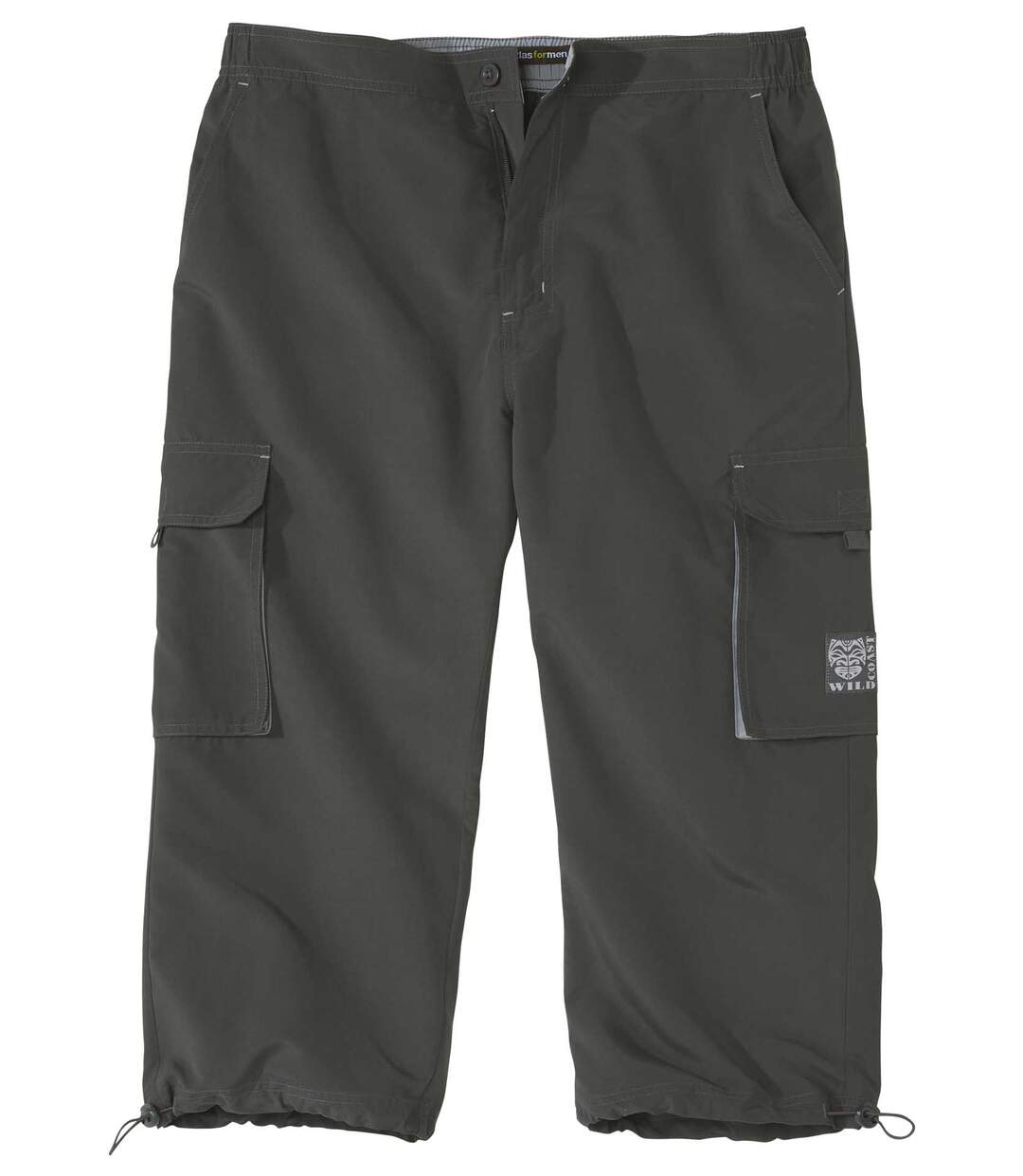 Men's Microfiber Cropped Pants - Anthracite Atlas For Men