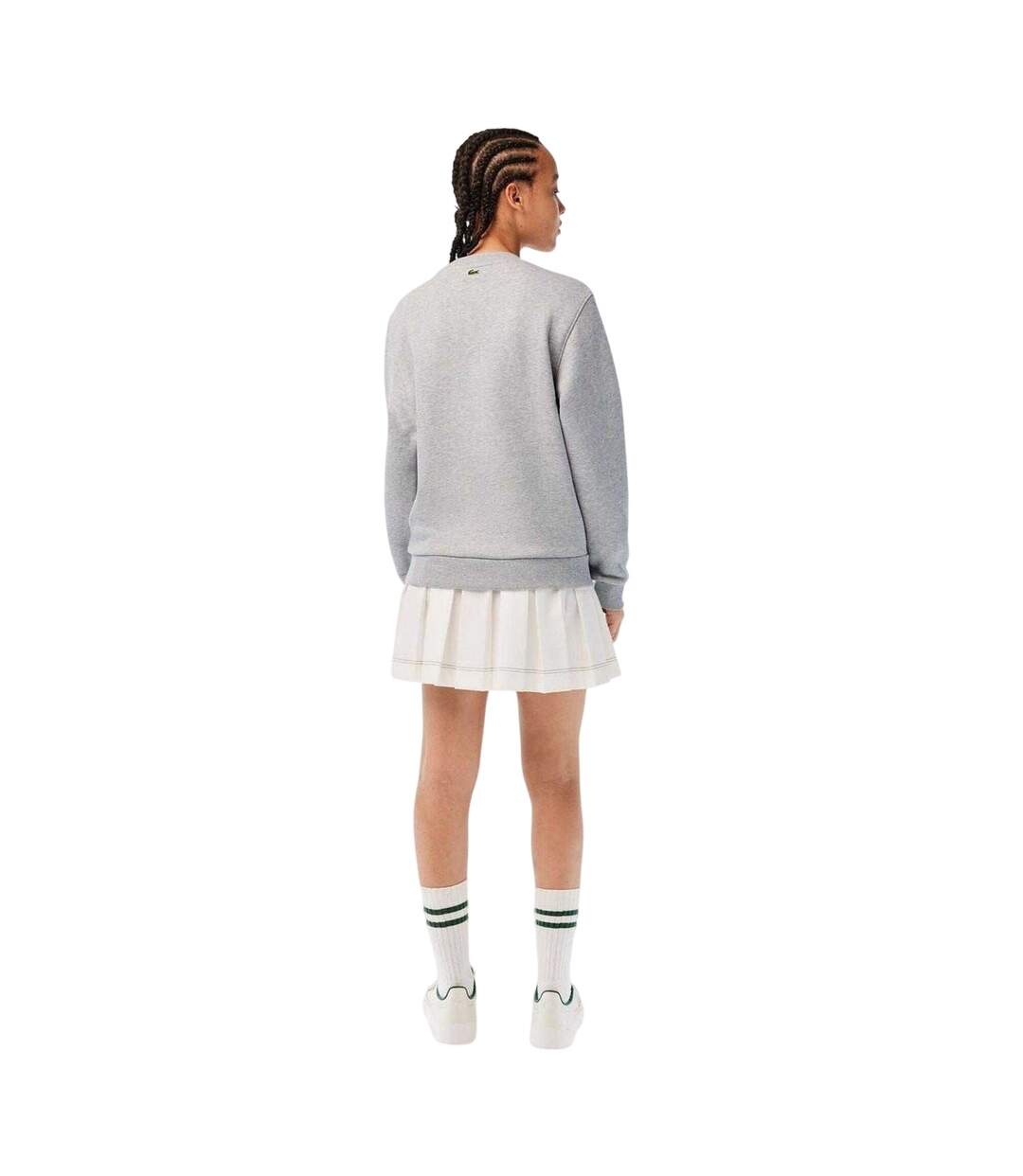 Sweat Femme Gris Lacoste-3