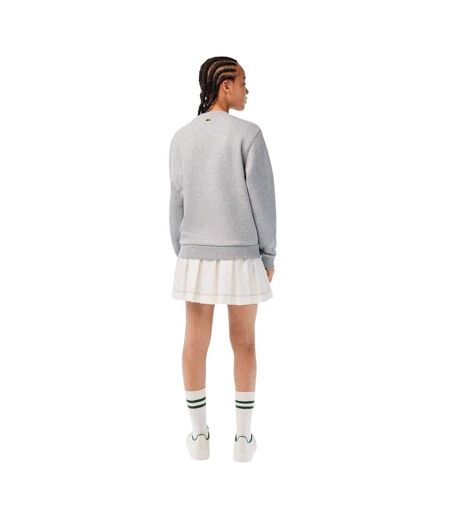 Sweat Femme Gris Lacoste