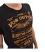 T-shirt homme col en v en coton List Vondutch