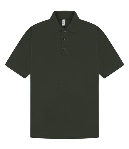 Polo Manches Courtes Homme Vert Forêt Casual