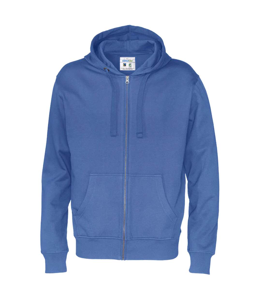 Veste à capuche homme bleu roi Cottover-1