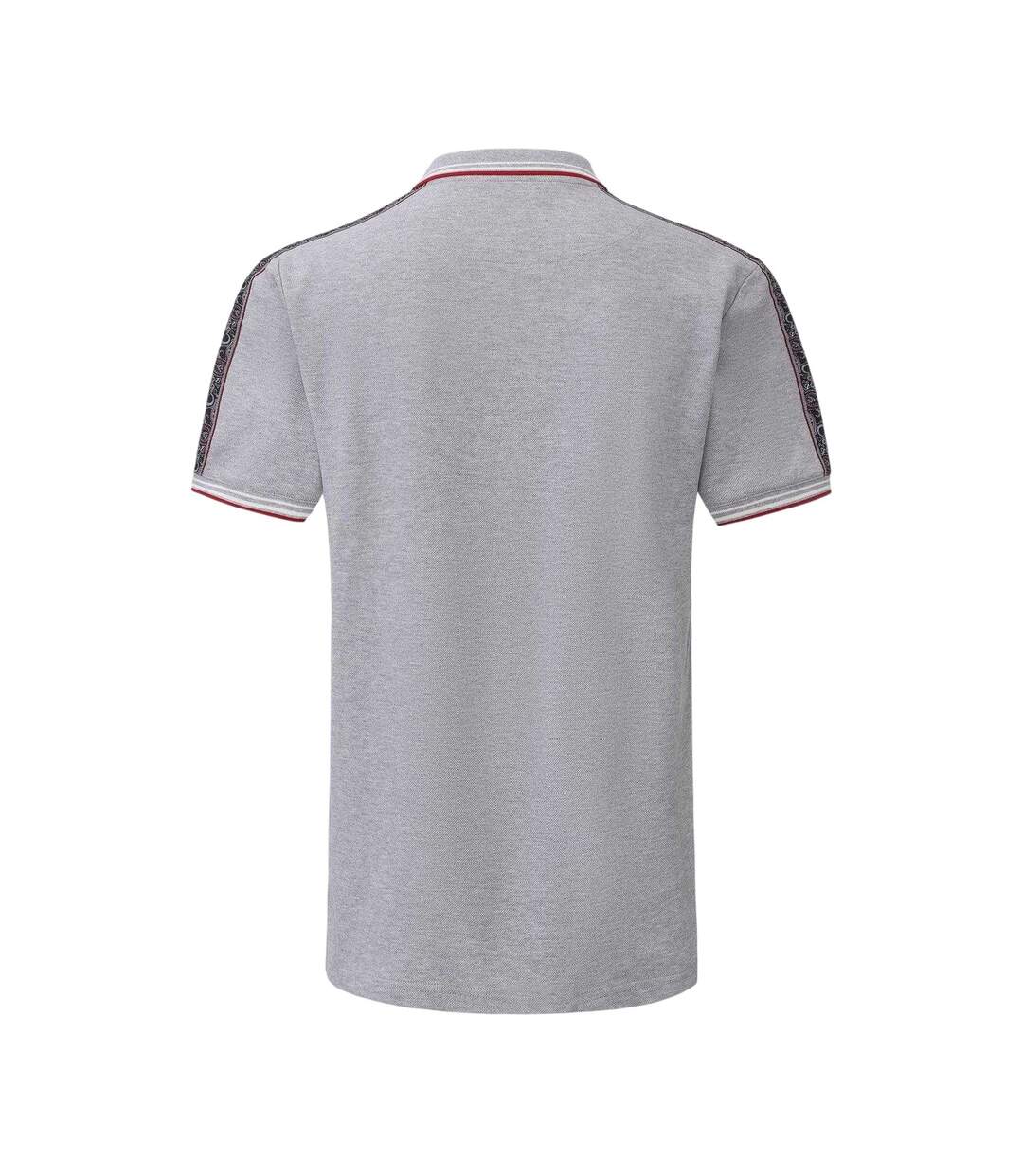 Polo Motif/style Logo Homme Gris Pretty Green-1
