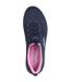 Womens/ladies summits new nature trainers navy/pink Skechers-4