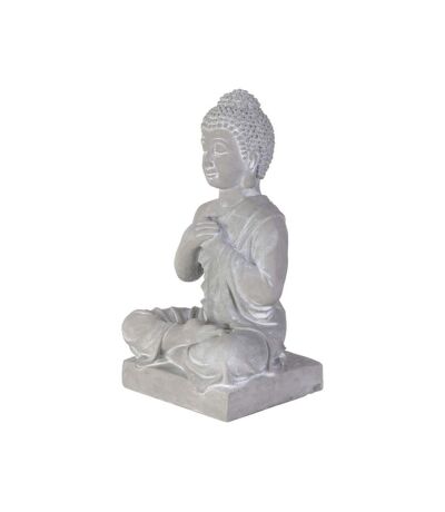 Bouddha assis ciment 27 cm