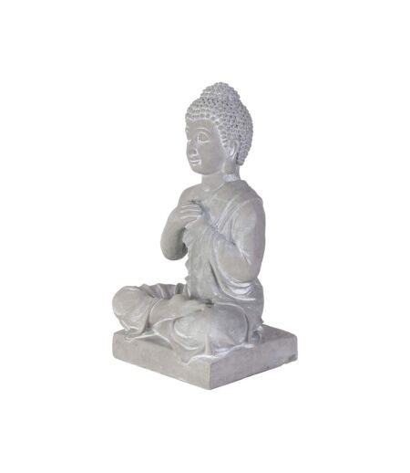 Bouddha assis ciment 27 cm