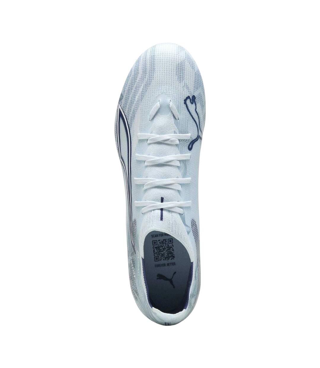 Mens Ultra 5 Match Firm Ground Football Boots Ice Blue Puma-4