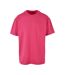 T-shirt Homme Rose Vif Build Your Brand-1