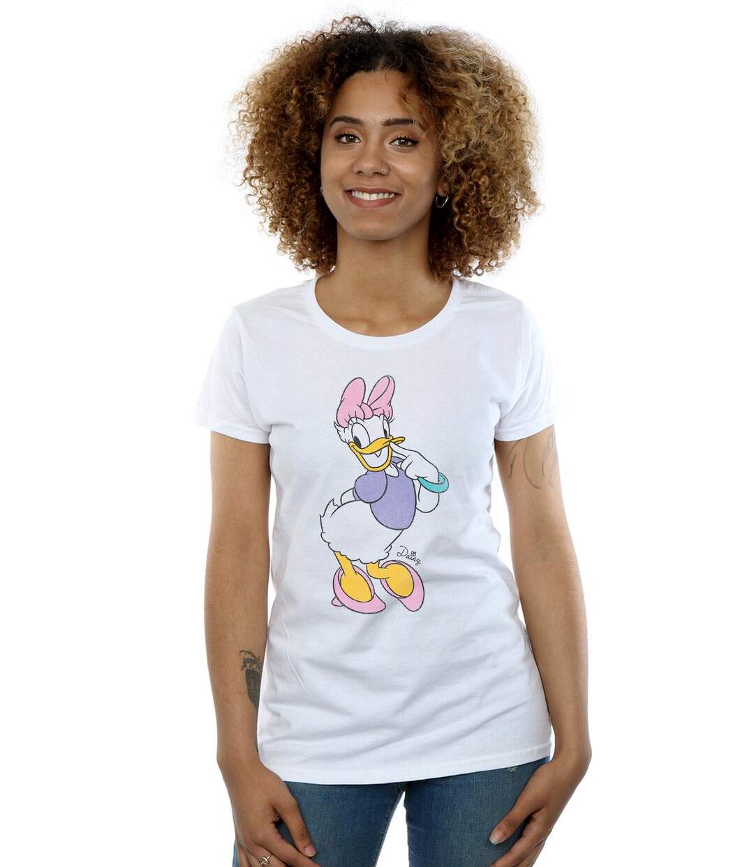 Disney - T-shirt CLASSIC - Femme (Blanc) - UTBI1206-3