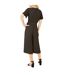 Combinaison Manches Style Ange Motif/style Court Femme Noir Mela London-3