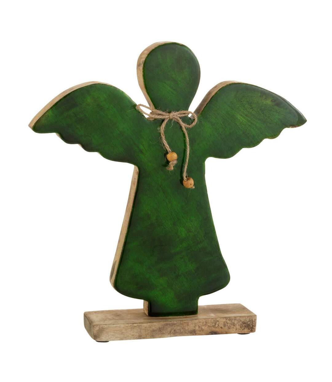 Statuette Déco Ange Gabriel 26cm Vert-1