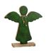 Statuette Déco Ange Gabriel 26cm Vert-1