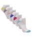 Sock Snob- Lot De 6 Socquettes Femme Bambou Respirantes Talon-pointe-3