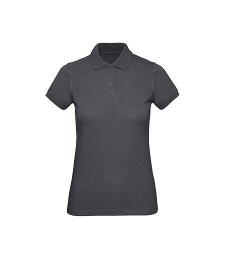 Polo Inspire Femme Gris Foncé B&C