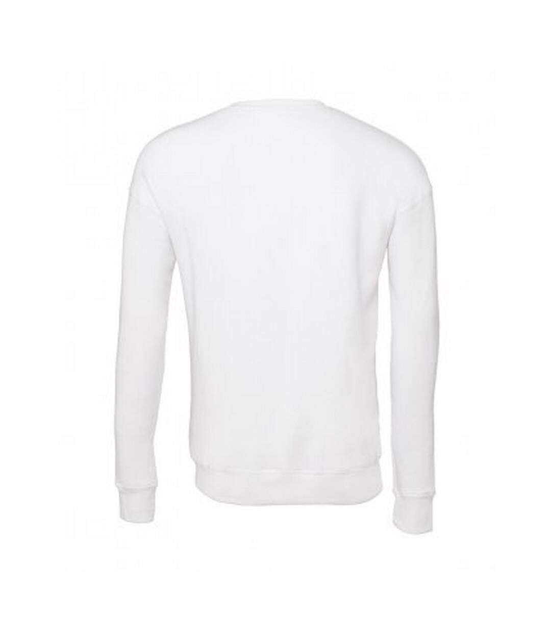 Sweatshirt unisexe blanc Bella + Canvas-2