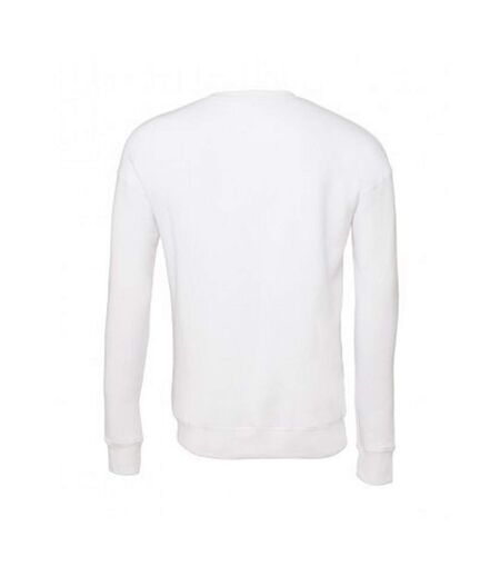 Sweatshirt unisexe blanc Bella + Canvas