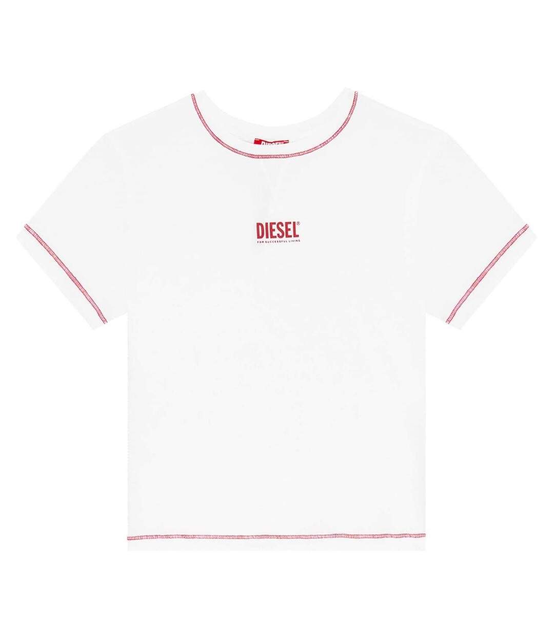 T-shirt Court Maddie Femme Blanc Diesel-2