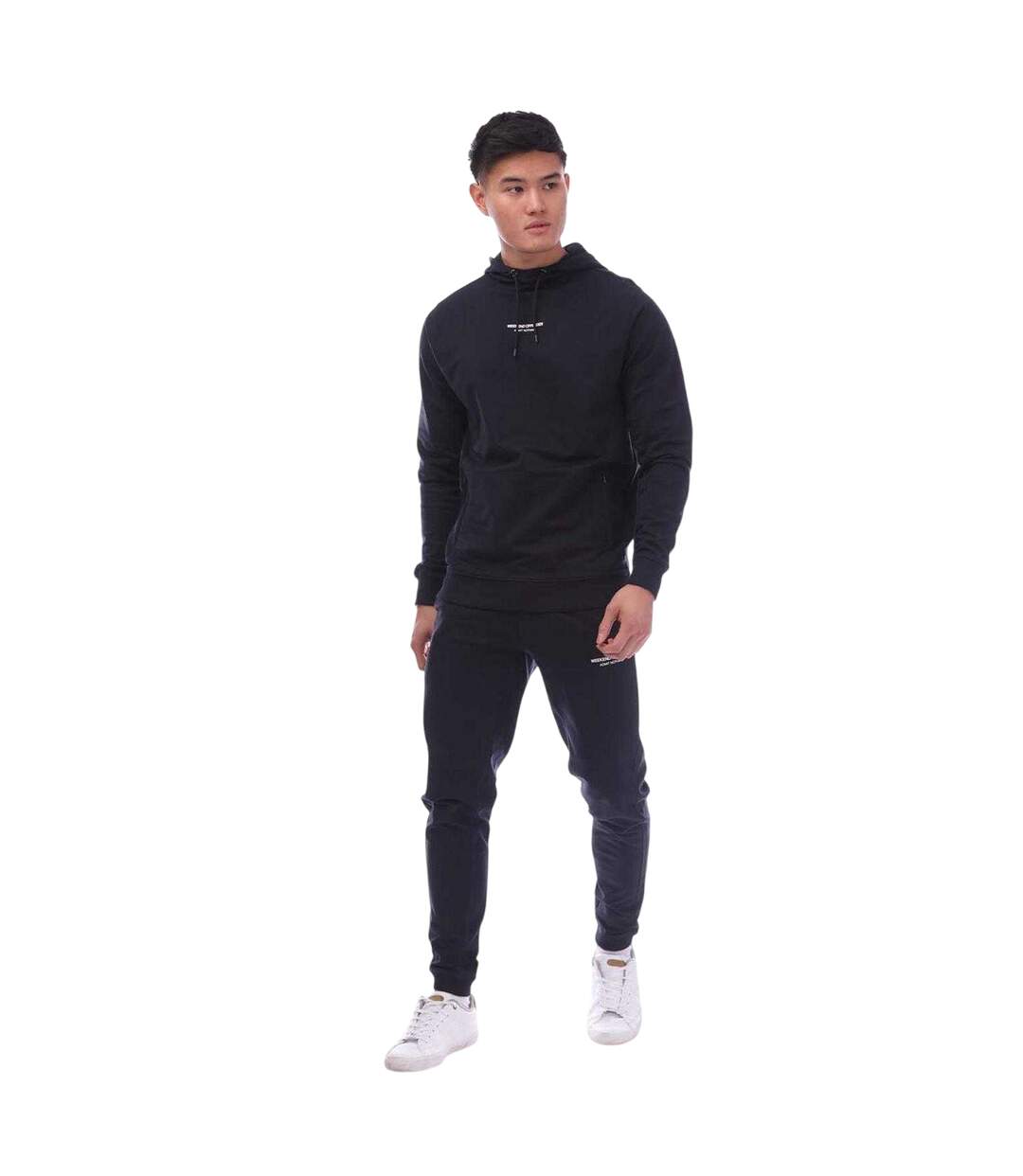 Mens Eclipse Tracksuit Set Navy Weekend Offender-1