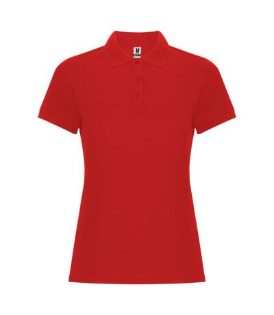 Polo pegaso premium femme rouge Roly