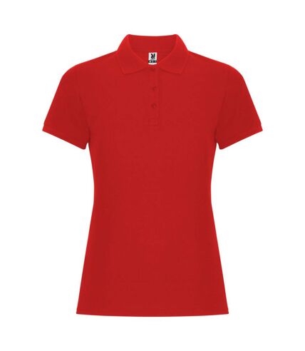 Polo pegaso premium femme rouge Roly