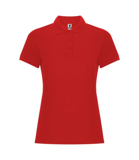 Polo pegaso premium femme rouge Roly