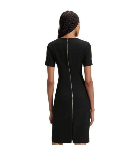 Robe Manches Courtes Motif/style Longueur Genoux Damaisa Femme Noir Boss