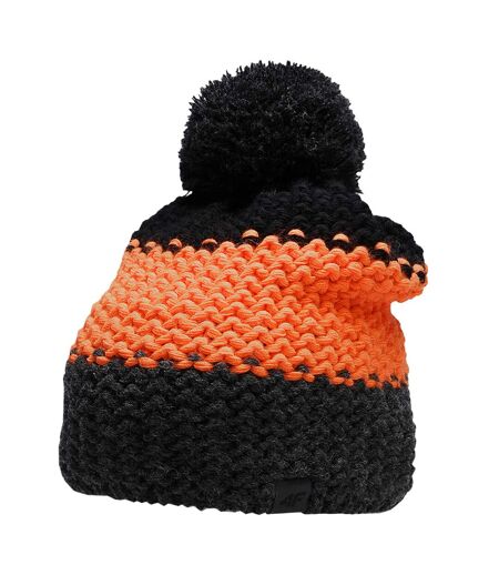 Bonnet Motif/style Logo Hjz22 Noir Orange 4F