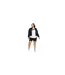 T-shirt Essential Femme Blanc Noir Nike-1