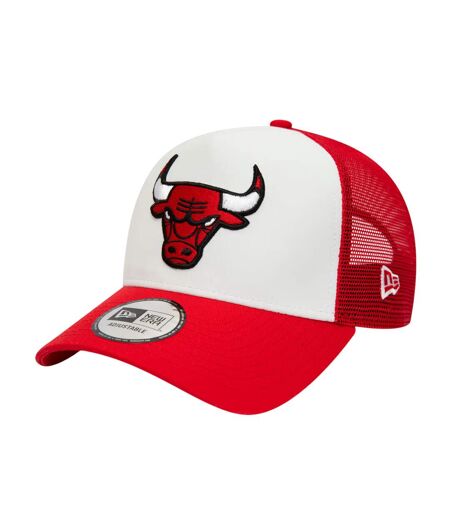 Chicago Bulls Trucker Cap Red White New Era