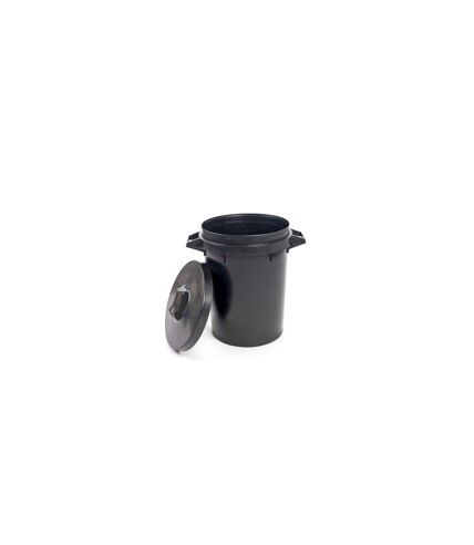 Trilanco Heavy Duty Garbage Can (Black) (19.8 Gallons)