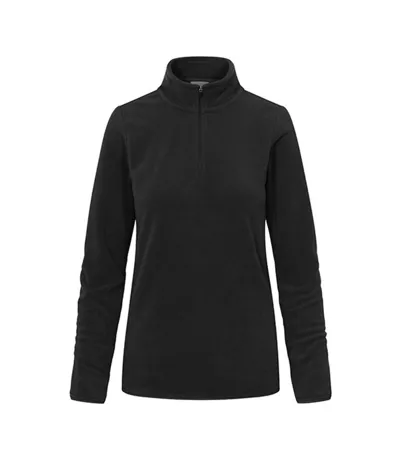Veste polaire troyer femme noir Promodoro