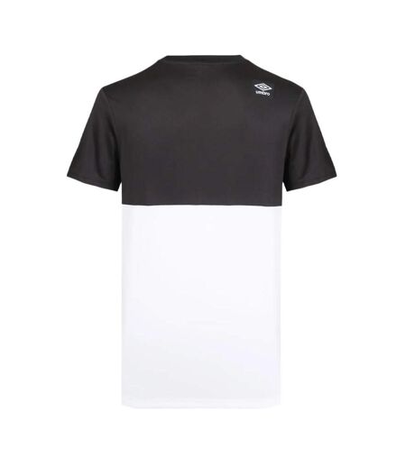T-Shirt gris/blanc homme umbro spa net