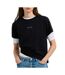 T-Shirt noir femme pepe jeans bema-1