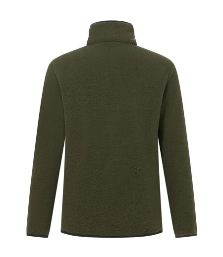 Veste Polaire Frankie Homme Kaki Foncé Noir Regatta