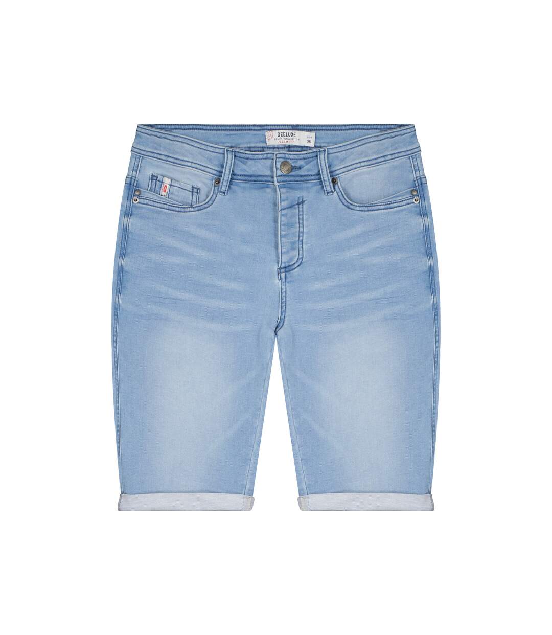 Short slim en jean délavé BART-3