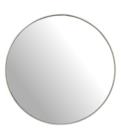 Miroir rond en métal XL 90 cm