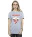 Disney - T-shirt BIG HERO BAYMAX SAN FRANSOKYO HEART - Femme (Gris chiné) - UTBI15604-2
