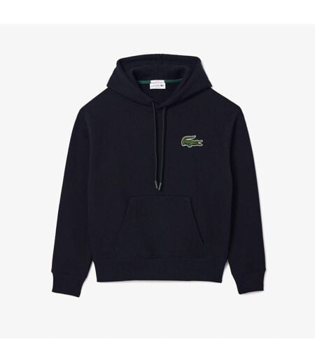 Sweat À Capuche Adulte Noir Lacoste