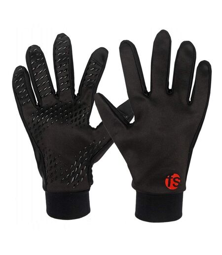 Gants Motif/style Logo Adulte L-xl Noir Futbolsport