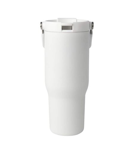 Bronx Dual Function Lid Recycled Stainless Steel Insulated 900ml Tumbler One Size White Generic
