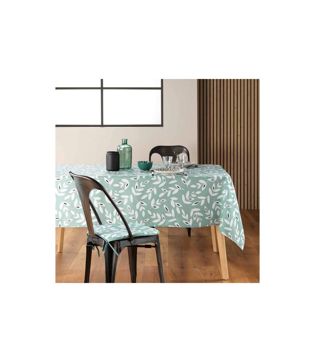 Nappe en Microfibre Bellys 140x240cm Sauge-4