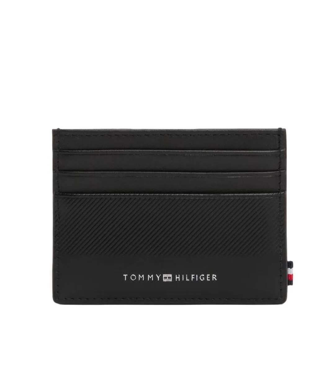 Porte cartes noir homme tommy hilfiger foundation-1