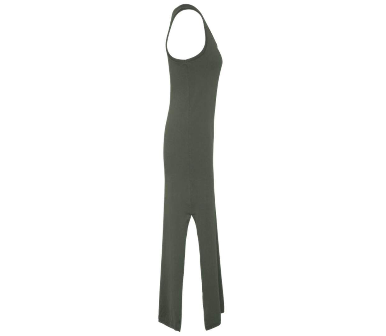 Robe en jersey - Femme - PAT5012 - vert kaki-3