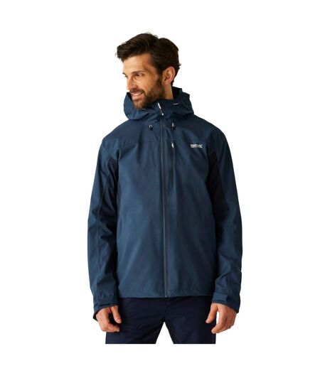 Mens Birchdale Ii Waterproof Jacket Moonlight Denim Navy Regatta