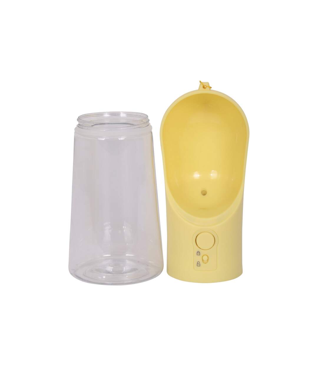 Plain dog water bottle one size yellow Jackson Pet Co-3