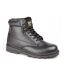 Grafters Mens Padded Leather Safety Boots (Black) - UTDF686
